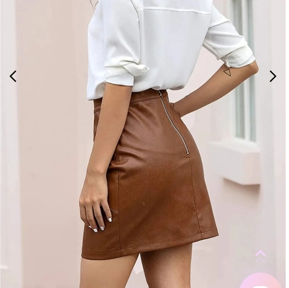 NWOT Zeagoo high waisted skirt - Picture 3 of 4